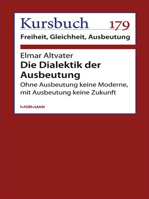 cover image of Die Dialektik der Ausbeutung